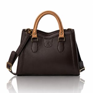 The Margaret Mini Tote – Chocolate Brown