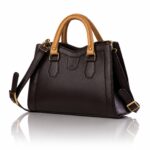 The Margaret Mini Tote – Chocolate Brown