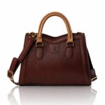 The Margaret Mini Tote – Tabaco Brown