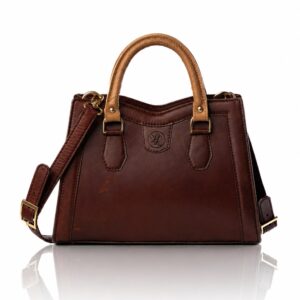 The Margaret Mini Tote – Tabaco Brown
